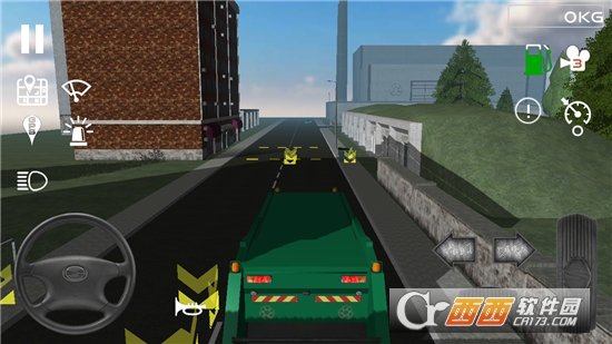 城市绿皮清洁车模拟 v1.3.1 安卓版