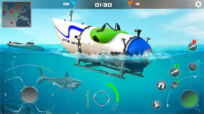 潜艇泰坦救援船SubmarineTitansRescue Shi