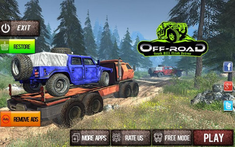 越野车游戏自由驾驶