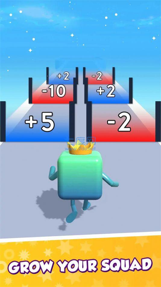 数字立方体合并游戏