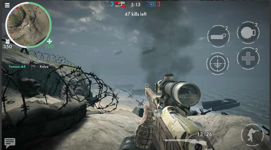 二战英雄 无限金条999999 v3.1.5