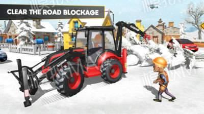 光头强雪地挖掘机  v1.0.1