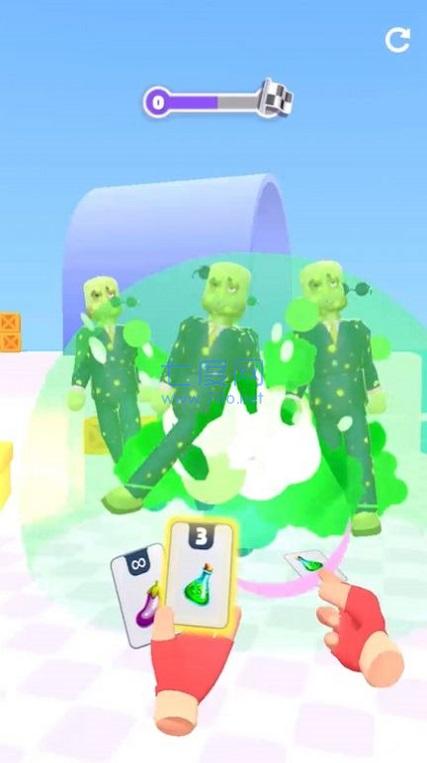 卡片跑酷游戏Card Parkour