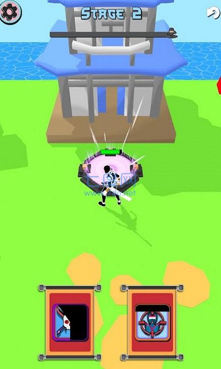 画线战士战斗游戏