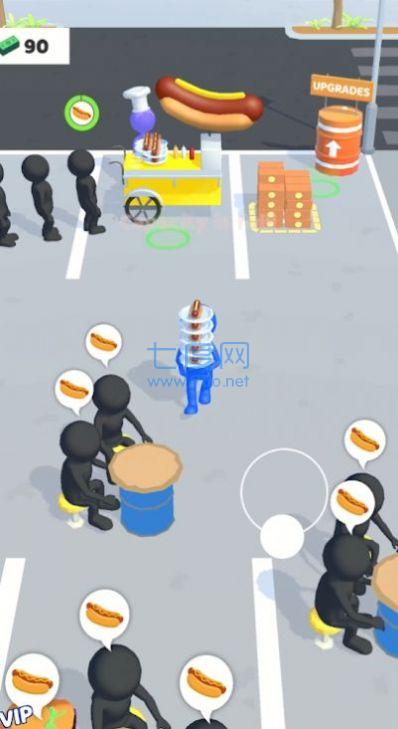 放置美食车游戏