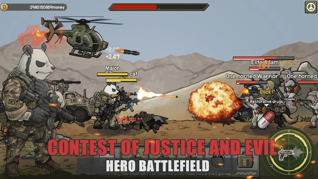 狂熊战士射击游戏官方安卓版(Heros Shooting Battlefield :Match-3 War Games)  v4.3.3