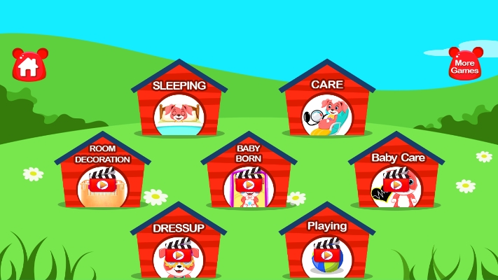 小狗新生婴儿游戏