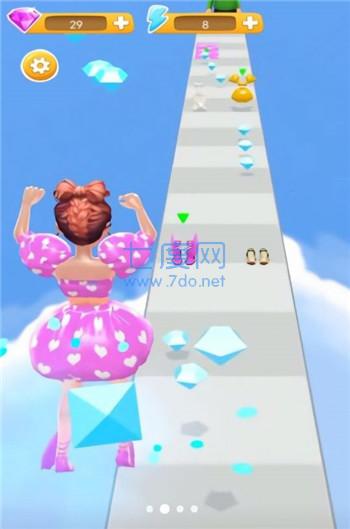 大妹子向前冲游戏