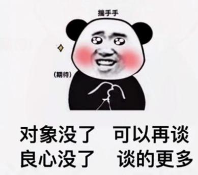 对象没了可以再谈良心没了谈的更多表情包 v1.0