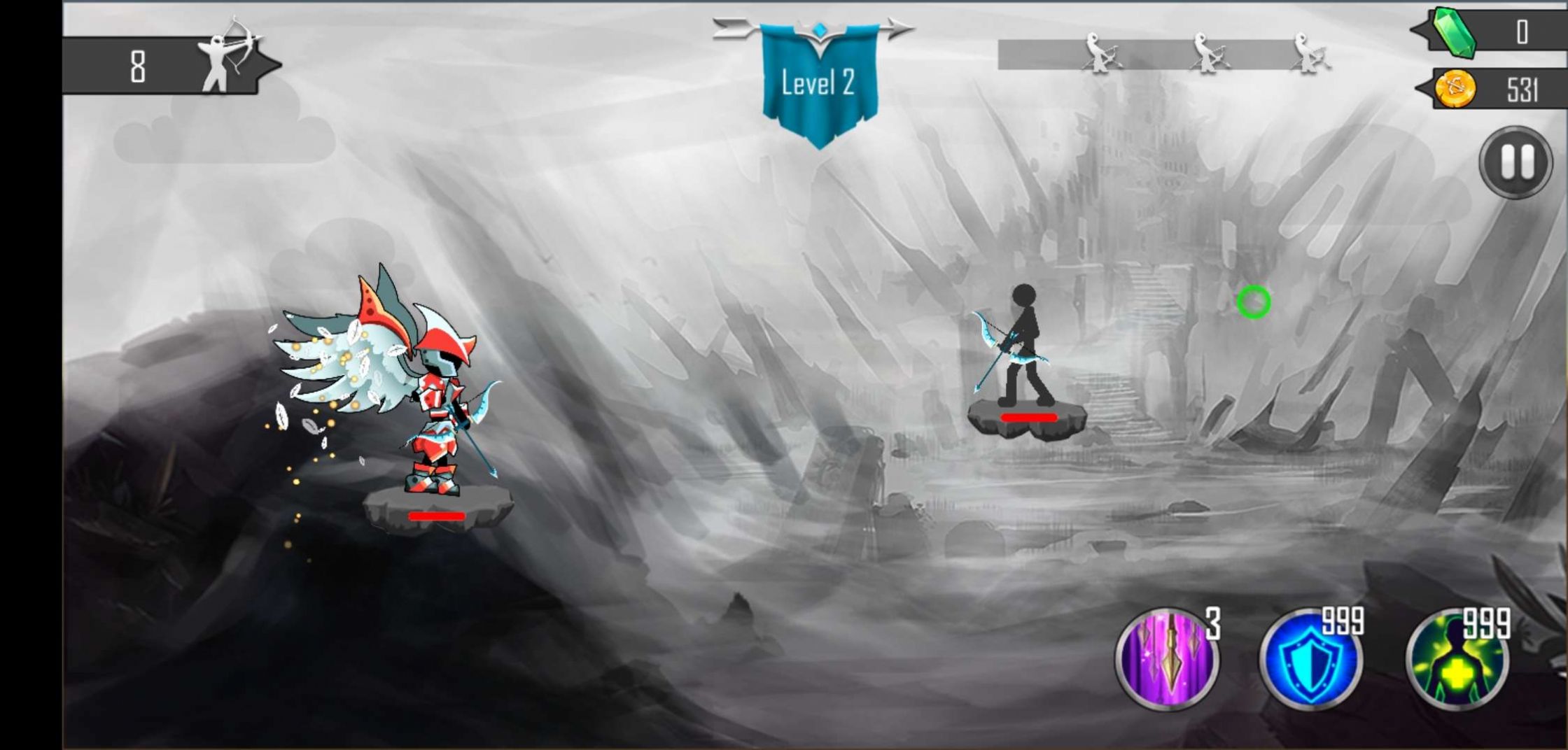 超级蜘蛛弓箭手游戏官方版图片1