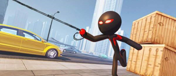 火柴人绳索冒险