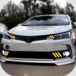 花冠驾驶和比赛