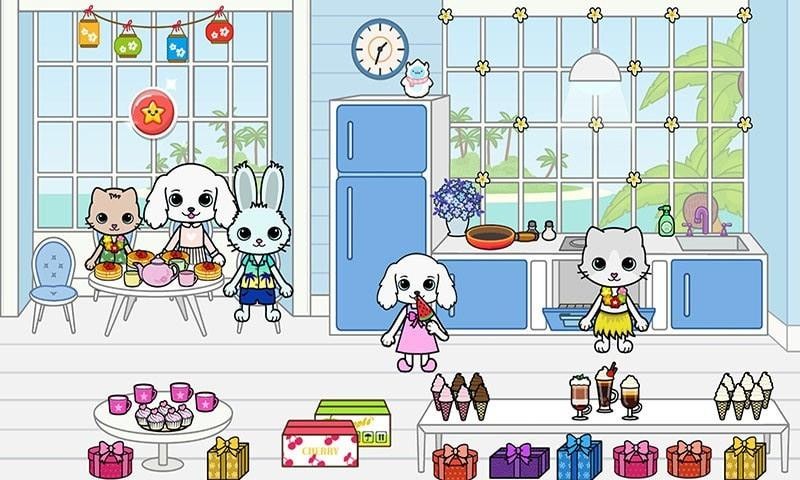 托卡迷你城堡海滩截图0