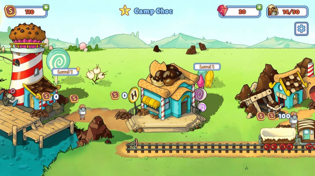 糖果乐园历险记游戏免费金币最新版图片1