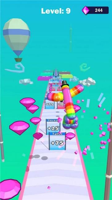 高大男人赛跑比赛  v1.4