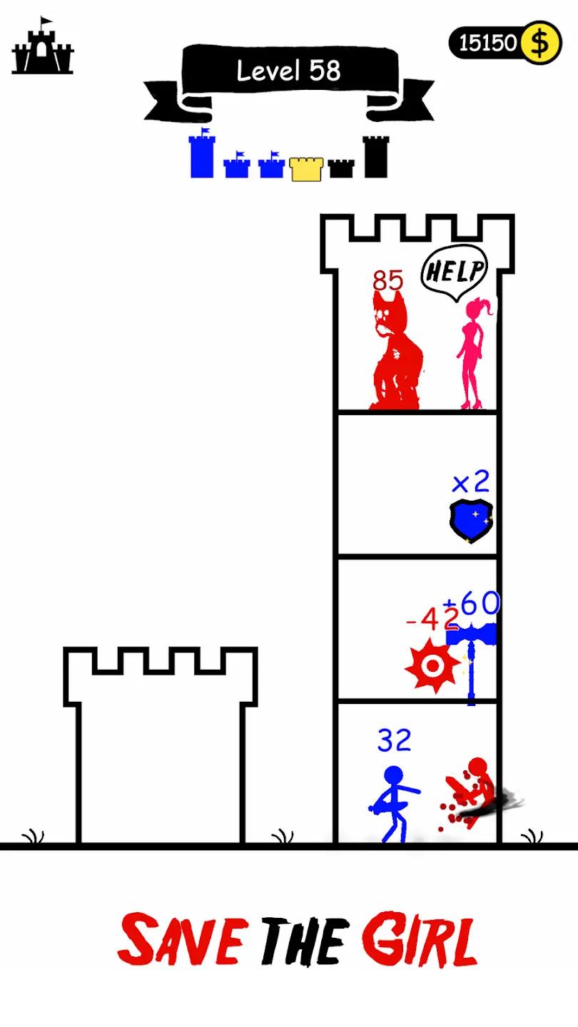 火柴人英雄塔防内置菜单 v1.0.72