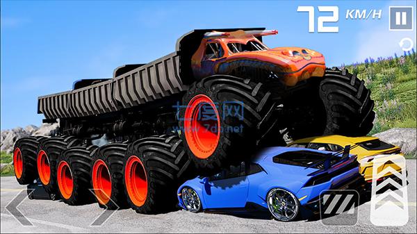 怪物卡车驾驶MonsterTruckSmart CarGame