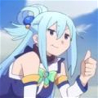 智慧女神阿库娅表情包gif高清动图