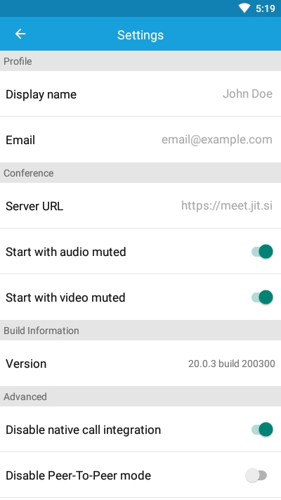 JitsiMeet视频会议 版本:v21.4.1