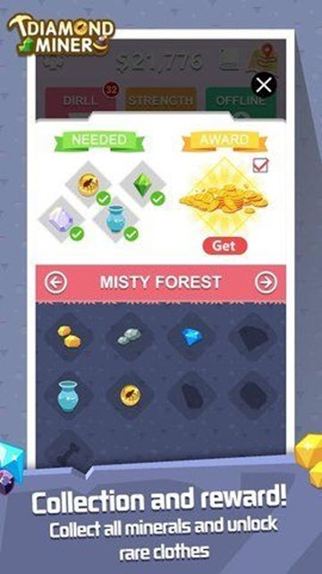 Diamond Miner(钻石矿工挖宝者) v1.0 安卓版