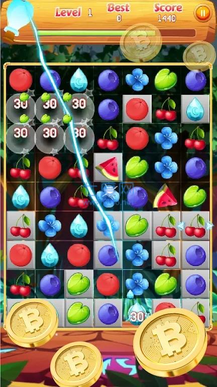 魔术森林比赛MagicForest Match3EarnBTC