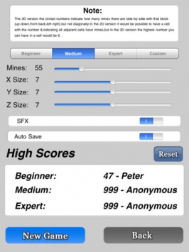 3D迷你扫雷HD 3D MineSweeper HD  Classic Evolution v3.2.5