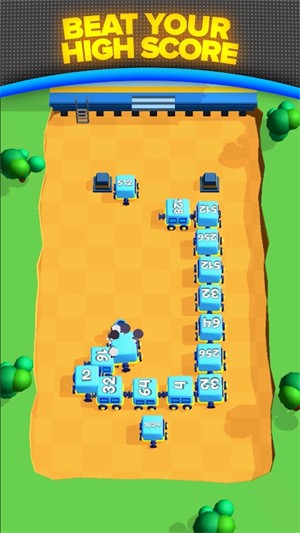 贪食小火车2048  v1