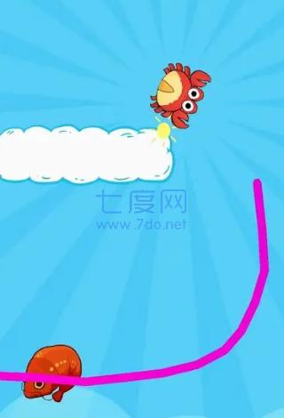 小蟹吃鱼游戏