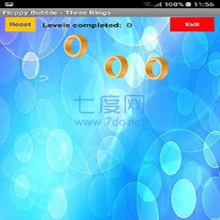 戳破气泡环游戏