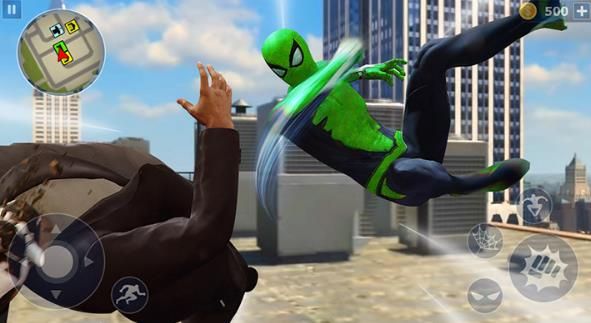 超能蜘蛛侠二游戏中文手机版图片1