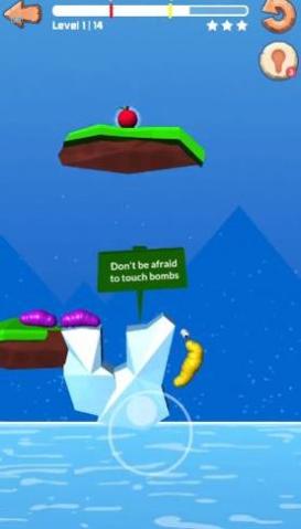 苹果鼻涕虫游戏 v1.0