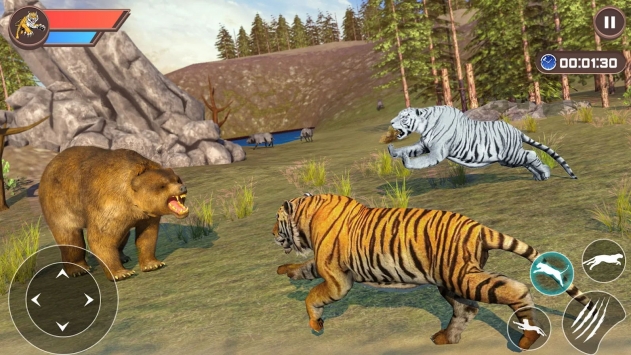 虚拟老虎家族模拟器游戏中文版(Virtual Tiger Family Simulator)  v3.4.2