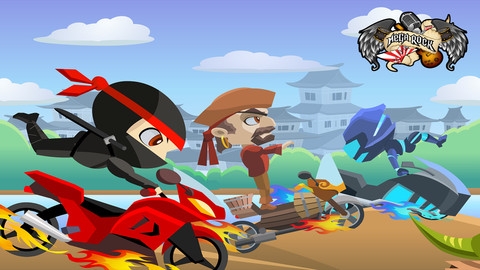 忍者摩托赛 A Bike Race of Ninja Temple  Free Racing Game v3.1.5