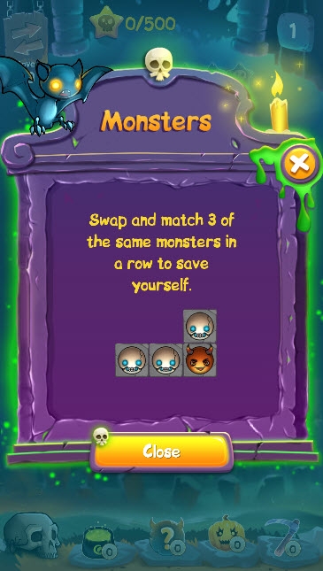 Halloween Monsters(万圣节消除大作战)