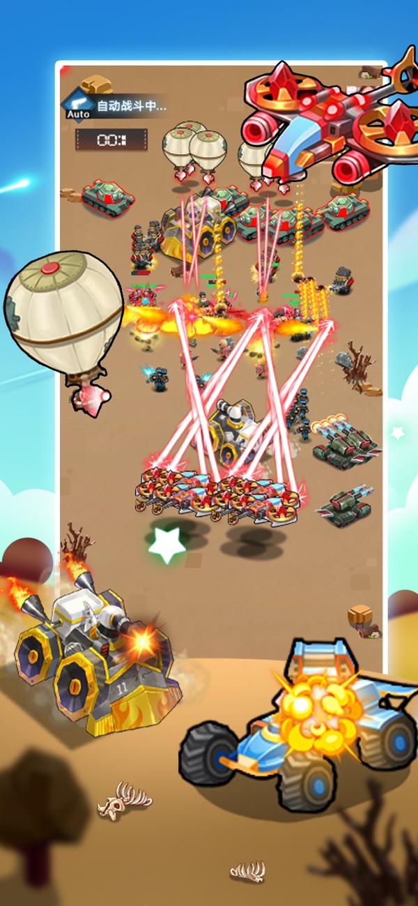 坦克尖兵免费钻石金币最新版图片1