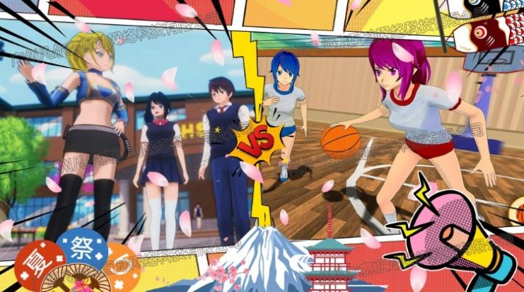 樱花校园少女生活游戏最新版图片1