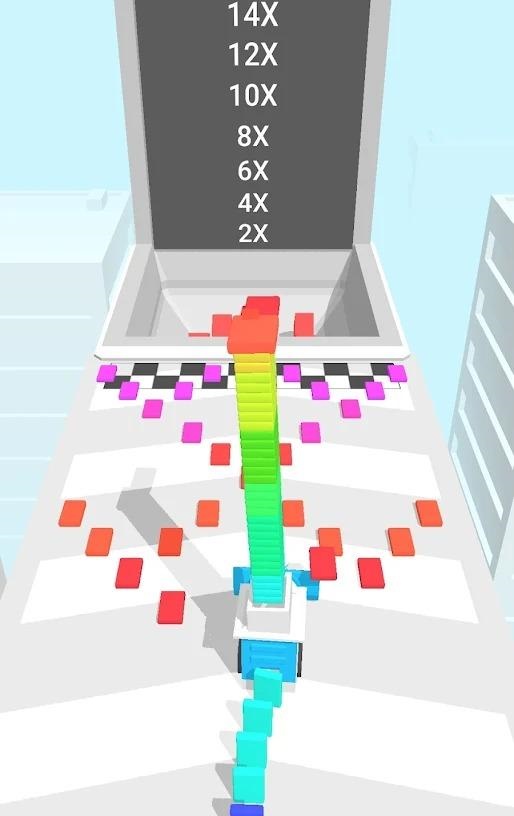 多米诺堆叠跑游戏官方安卓版(Domino Run)