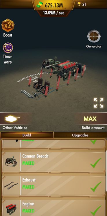 空闲装甲免费金币最新版图片1