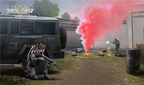 超凡先锋网易版战斗场景