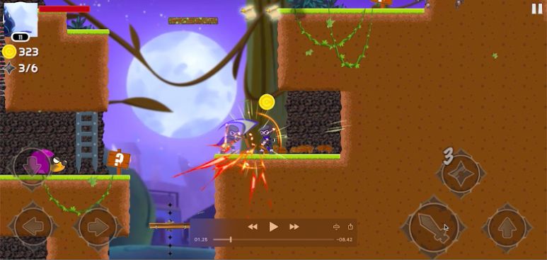 月光忍者马克冒险游戏免费金币最新版  v5.0.2