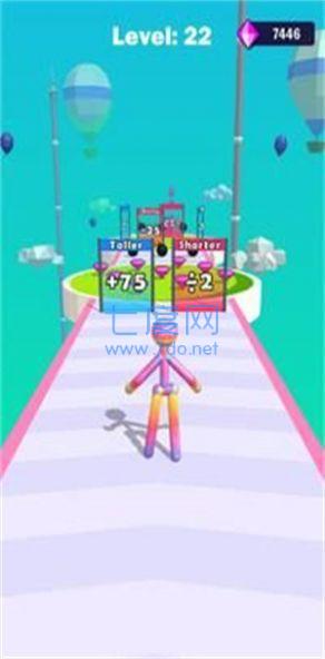 高个子人跑步比赛3D 1.4