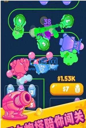 塔防消泡泡红包版