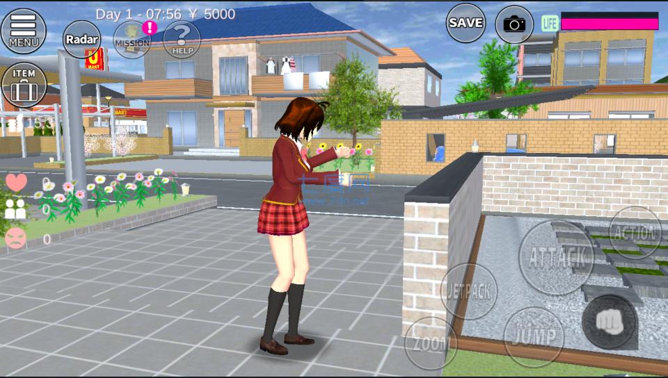 樱花校园模拟器英文版2022最新版 v1.039.07