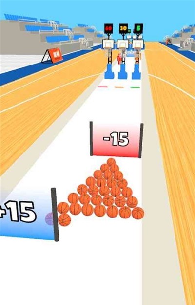 篮球倍增跑游戏 v0.1