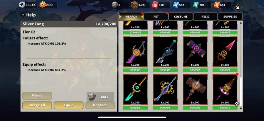 放置武器大师  V 1.0