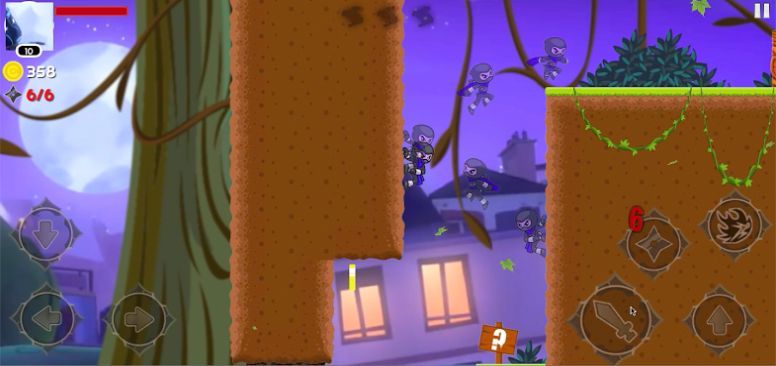 月光忍者马克冒险游戏免费金币最新版图片1