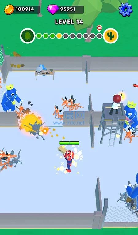 基地防御彩虹生存游戏