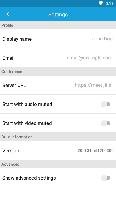 JitsiMeet视频会议 版本:v21.4.1