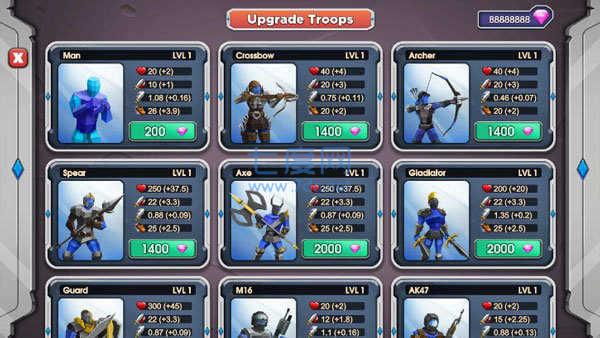 史诗战争模拟器无敌版无限钻石