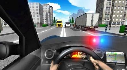Police Driving In Car(警车模拟驾驶(闪避赛车)) v1 安卓版